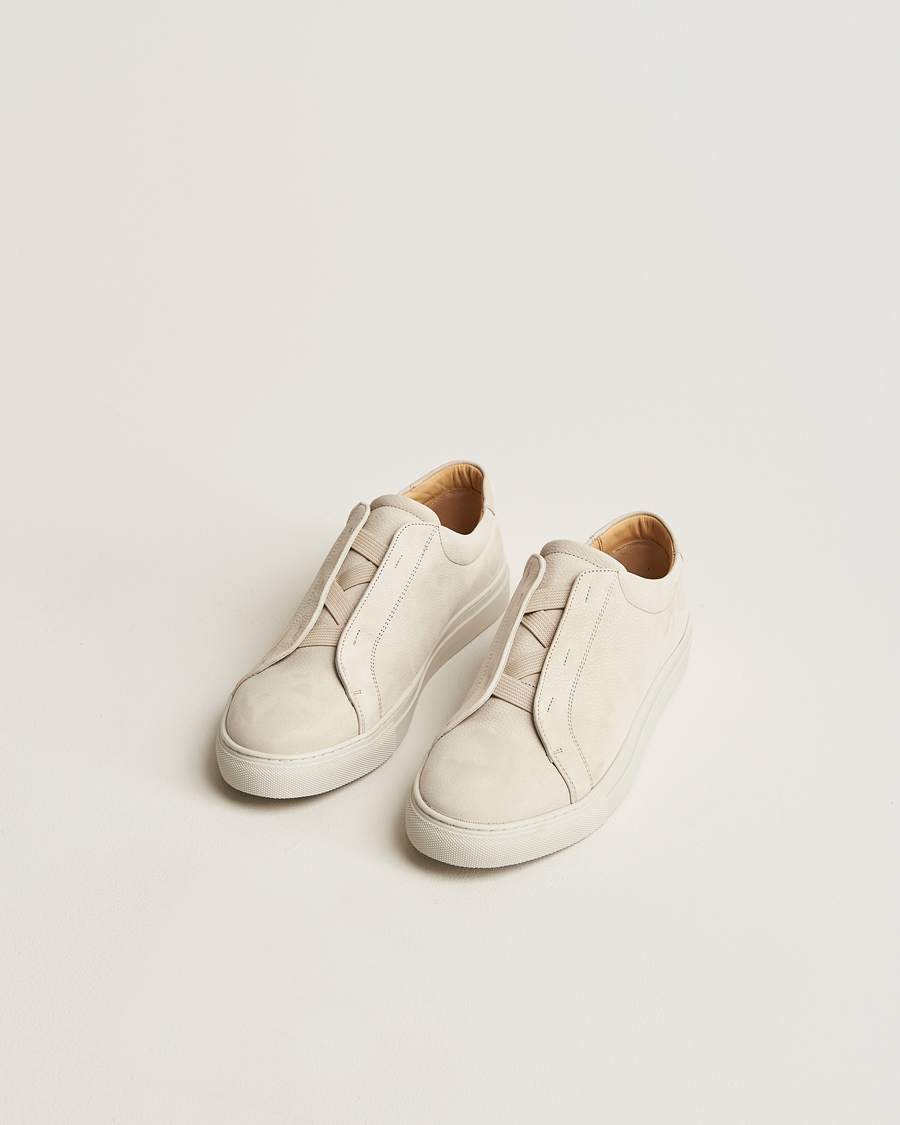 Men | Sneakers | Myrqvist | Alnö Sneakers Beige Nubuck