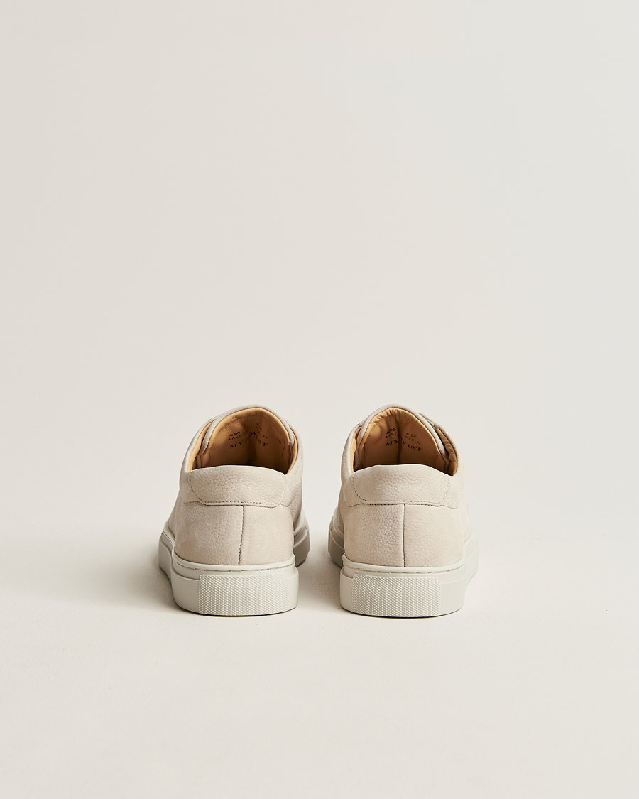 Men | Sneakers | Myrqvist | Alnö Sneakers Beige Nubuck