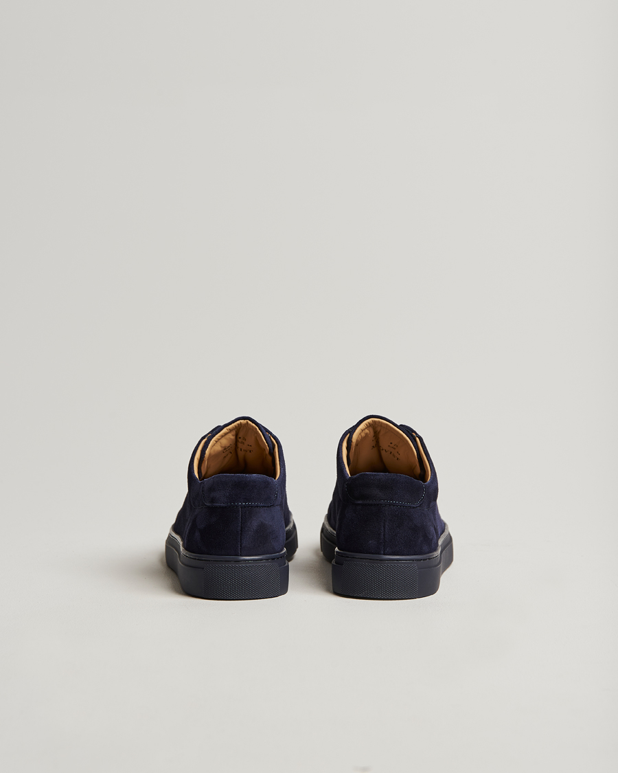 Men | Sneakers | Myrqvist | Alnö Sneakers Navy Suede
