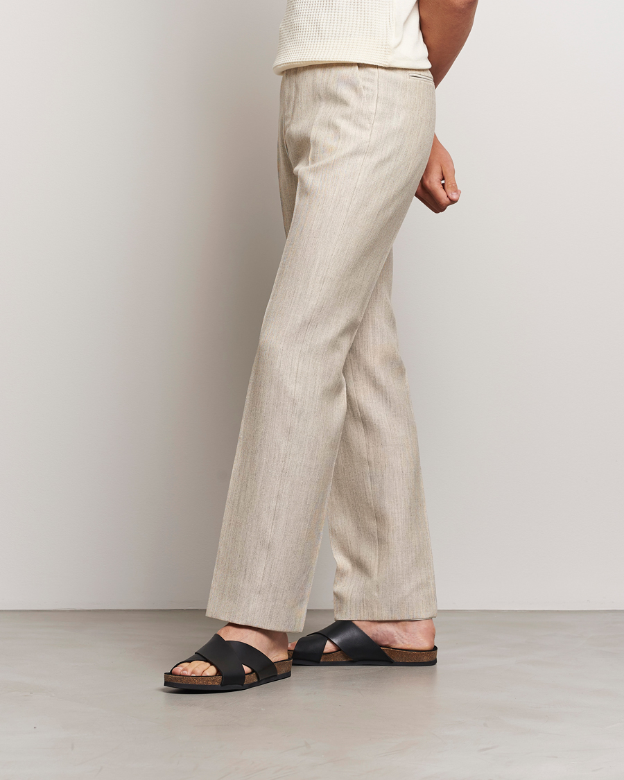 Men | Sandals & Slides | Myrqvist | Solvik Sandals Black Calf