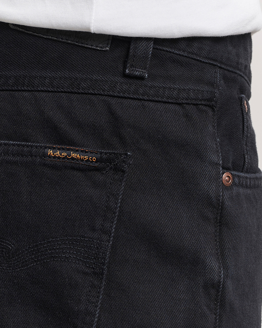 Men | Shorts | Nudie Jeans | Josh Denim Shorts Aged Black