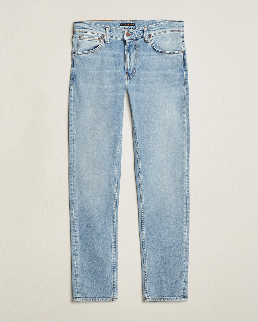 Men | Jeans | Nudie Jeans | Lean Dean Jeans Warm Days Blue