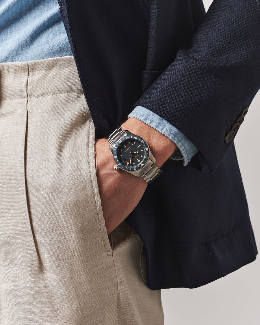 Men | Bremont Supermarine Ocean GMT Diver 40mm Steel | Bremont | Supermarine Ocean GMT Diver 40mm Steel