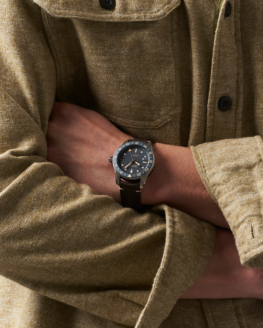 Men | Bremont Limited Edition Supermarine Ocean GMT 40mm Brown Calf | Bremont | Limited Edition Supermarine Ocean GMT 40mm Brown Calf