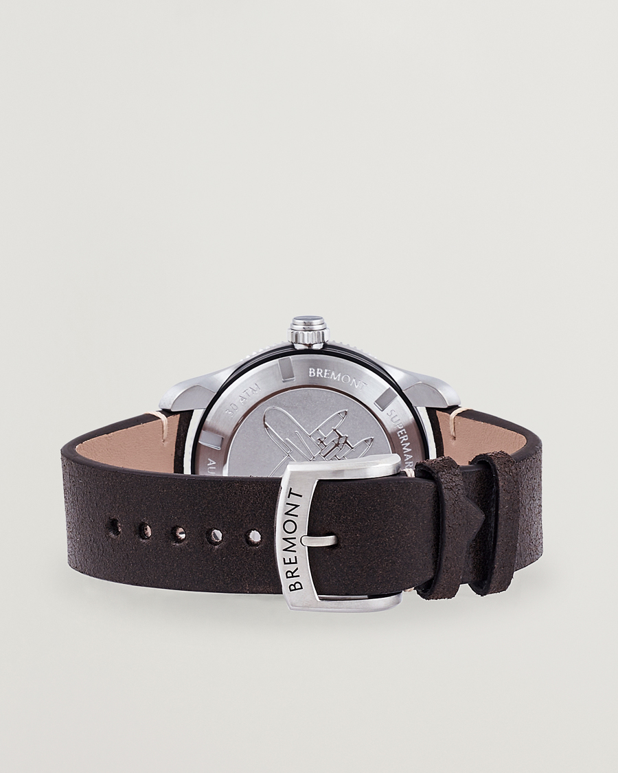 Men | Bremont Limited Edition Supermarine Ocean GMT 40mm Brown Calf | Bremont | Limited Edition Supermarine Ocean GMT 40mm Brown Calf