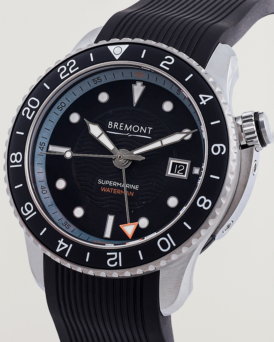 Men | Bremont Waterman Apex II Supermarine Diver 43mm Black Rubber | Bremont | Waterman Apex II Supermarine Diver 43mm Black Rubber