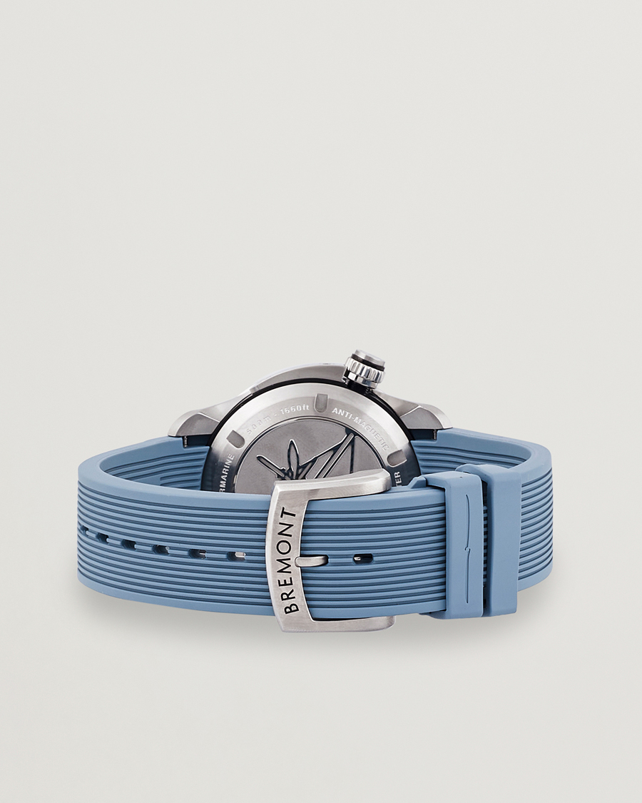 Men | Bremont Waterman Apex II Supermarine Diver 43mm Blue Rubber | Bremont | Waterman Apex II Supermarine Diver 43mm Blue Rubber