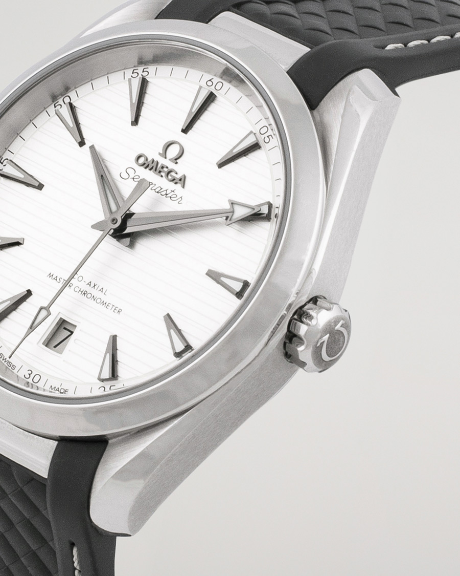 Men | Omega Pre-Owned Seamaster Aqua Terra 220.12.38.20.02.001 Silver | Omega Pre-Owned | Seamaster Aqua Terra 220.12.38.20.02.001 Silver