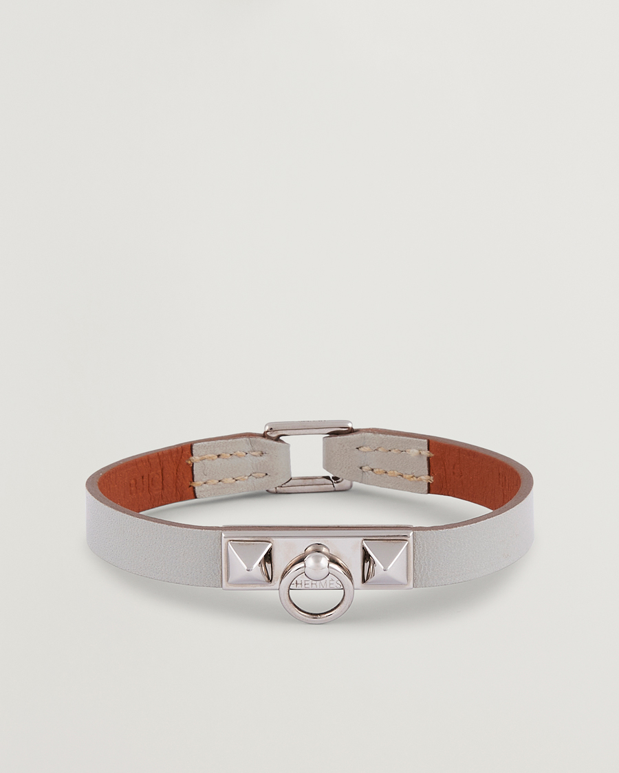Men | Hermès Pre-Owned Rivale Mini Bracelet Grey | Hermès Pre-Owned | Rivale Mini Bracelet Grey