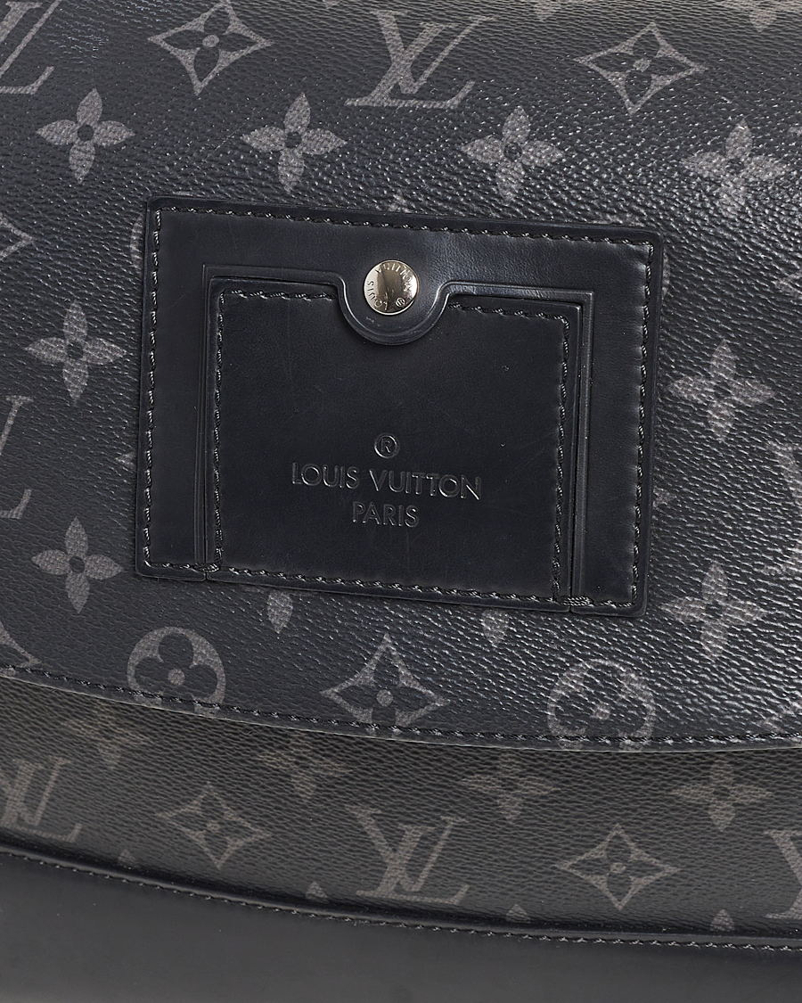 Men | Pre-Owned & Vintage Bags | Louis Vuitton Pre-Owned | Messenger Voyager PM Bag Monogram Eclipse