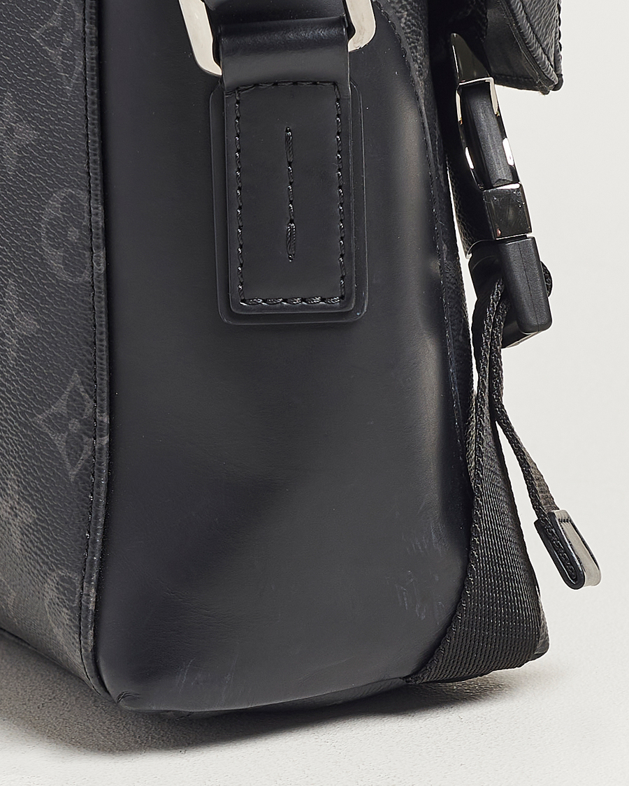 Men | Pre-Owned & Vintage Bags | Louis Vuitton Pre-Owned | Messenger Voyager PM Bag Monogram Eclipse