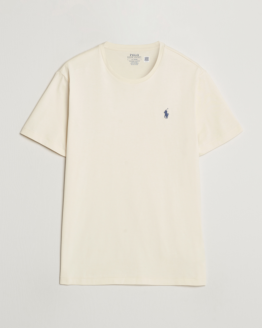 Men | T-Shirts | Polo Ralph Lauren | Crew Neck T-Shirt Herbal Milk