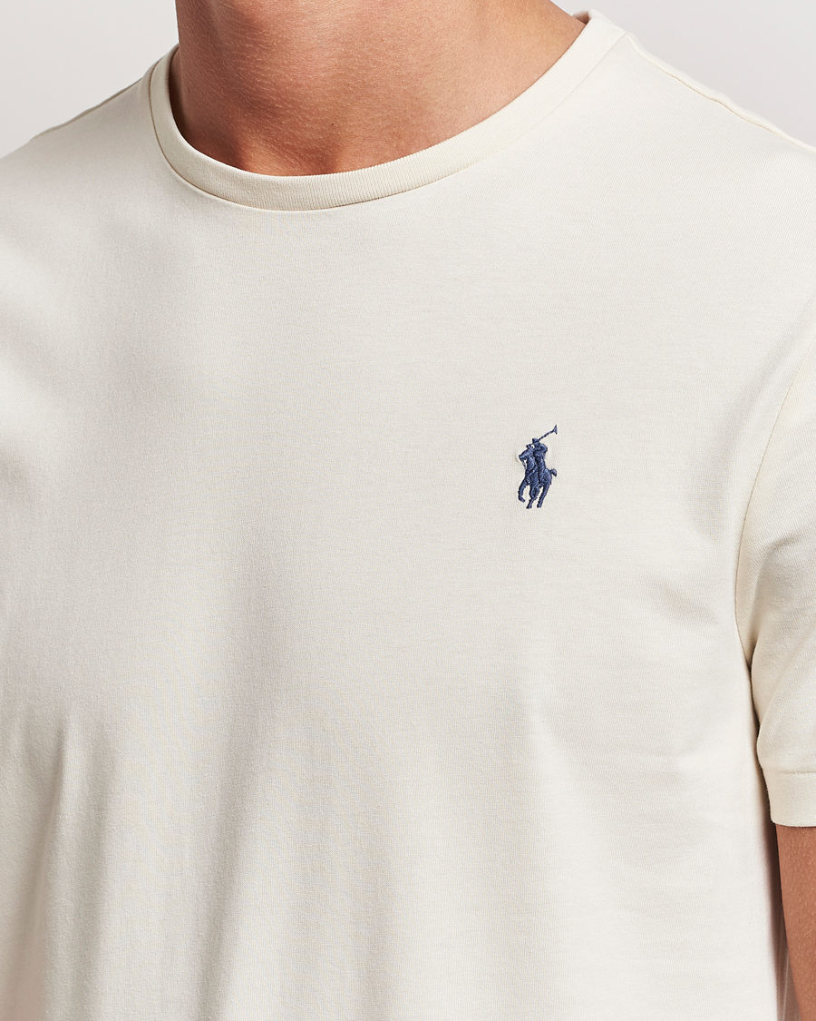 Men | T-Shirts | Polo Ralph Lauren | Crew Neck T-Shirt Herbal Milk