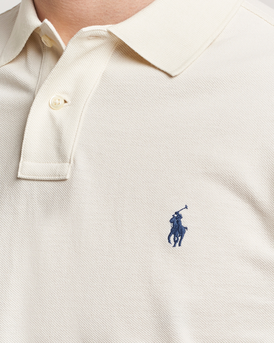 Men | Polo Shirts | Polo Ralph Lauren | Custom Slim Fit Polo Herbal Milk