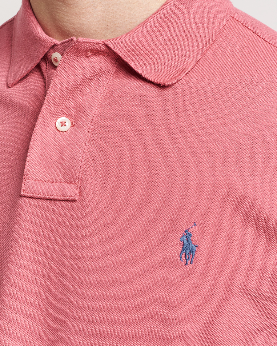 Men | Polo Shirts | Polo Ralph Lauren | Custom Slim Fit Polo Adirondack Red