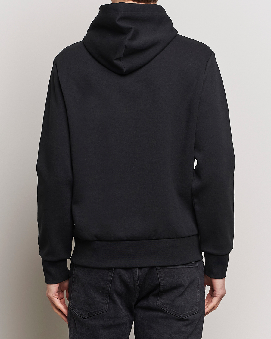 Men | Sweaters & Knitwear | Polo Ralph Lauren | Central Logo Hoodie Polo Black