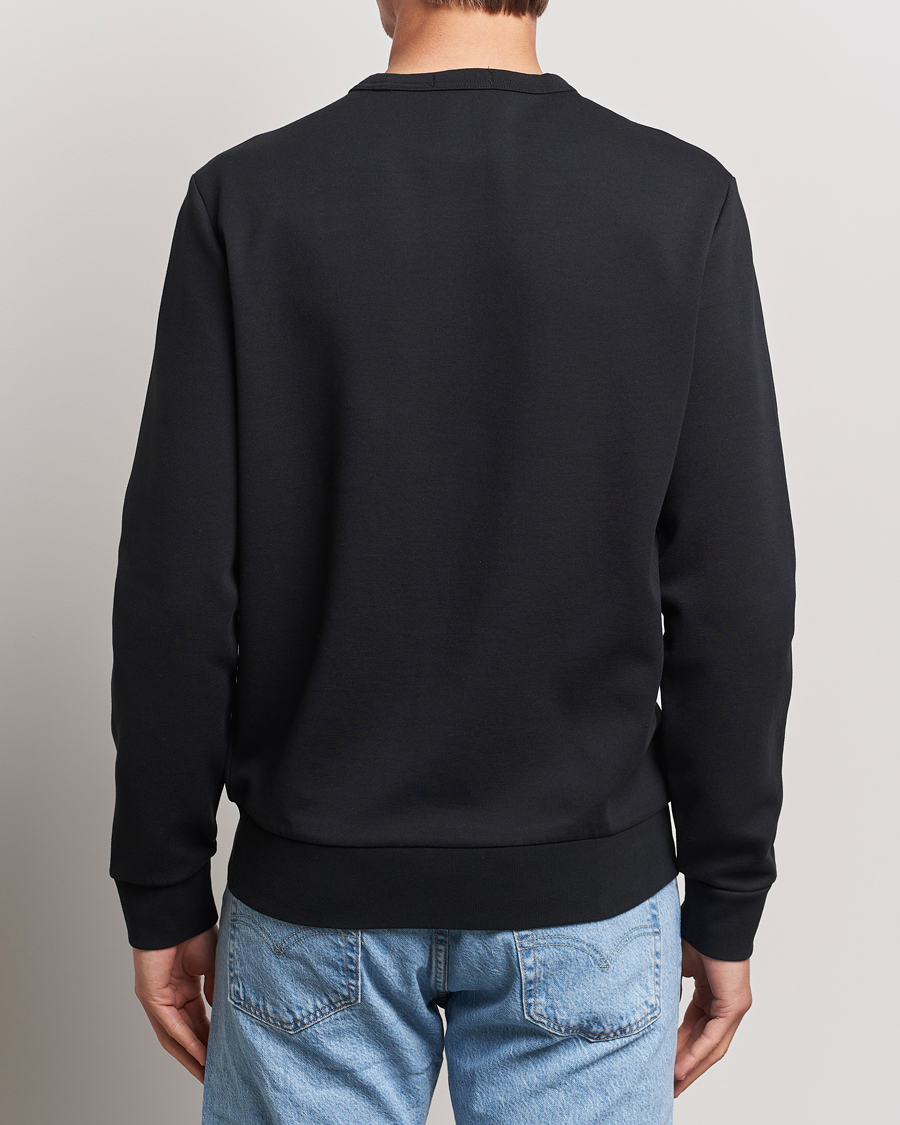 Men | Sweaters & Knitwear | Polo Ralph Lauren | Center Logo Crew Neck Sweatshirt Black