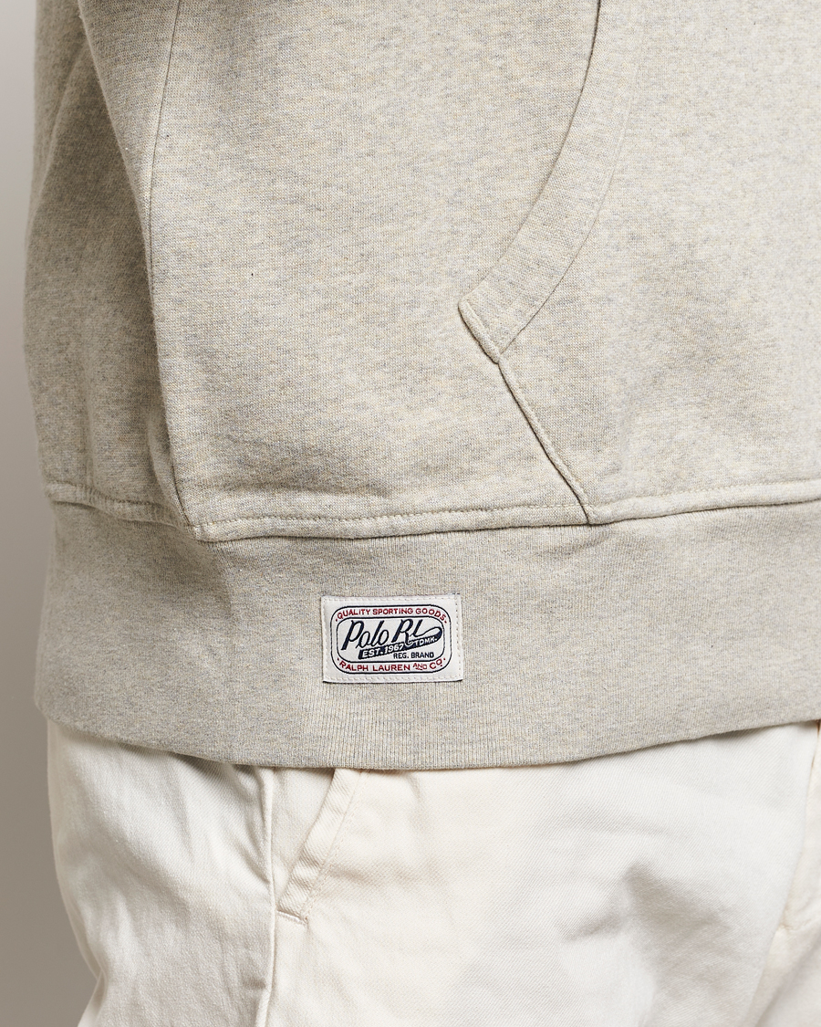 Men | Sweaters & Knitwear | Polo Ralph Lauren | P Fleece Half Zip Light Vintage Heather