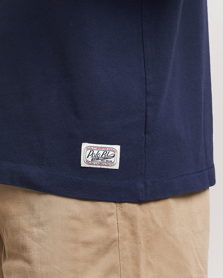 Men | T-Shirts | Polo Ralph Lauren | NYC Long Sleeve T-Shirt Cruise Navy
