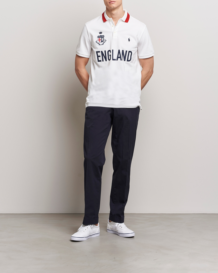 Men | Polo Shirts | Polo Ralph Lauren | Classic Fit Country Polo White