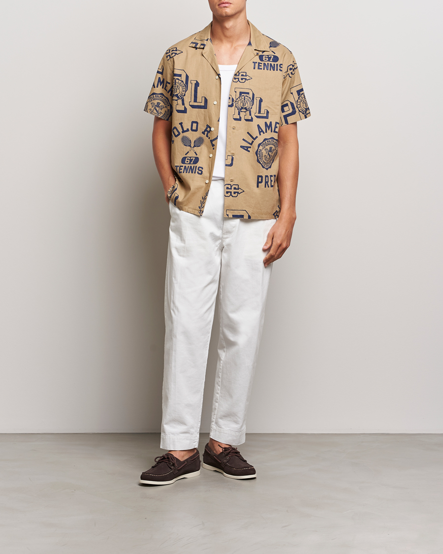 Men | Shirts | Polo Ralph Lauren | Printed Rustic Short Sleeve Shirt Multi