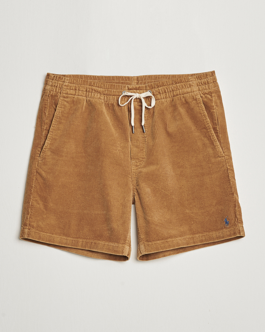 Men | Shorts | Polo Ralph Lauren | Prepster Corduroy Drawstring Shorts Despatch Tan