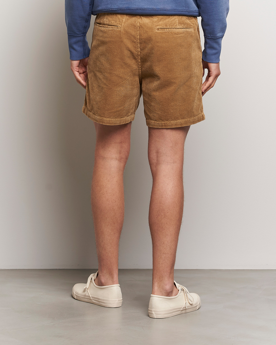 Men | Shorts | Polo Ralph Lauren | Prepster Corduroy Drawstring Shorts Despatch Tan