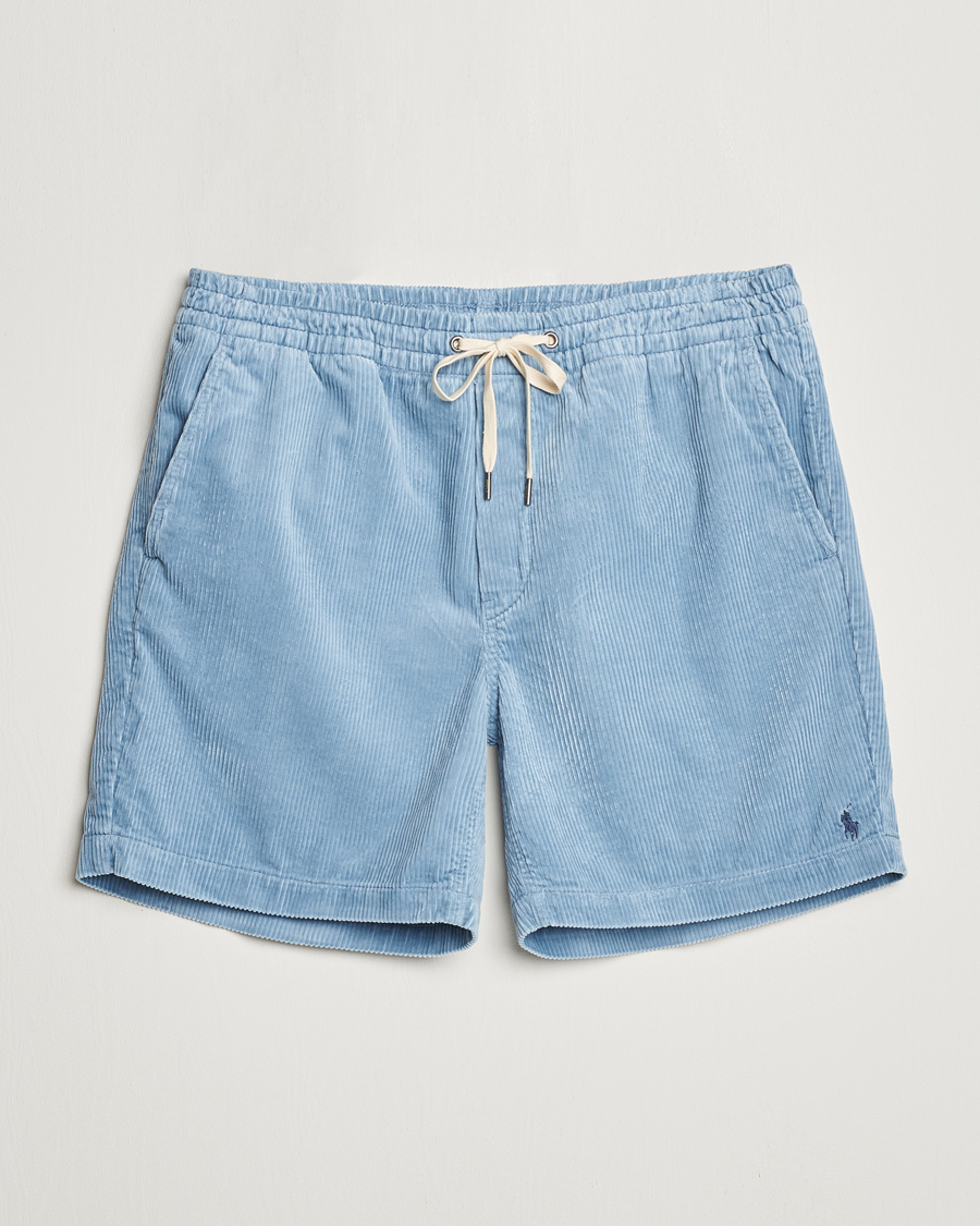 Men | Shorts | Polo Ralph Lauren | Prepster Corduroy Drawstring Shorts Blue Note