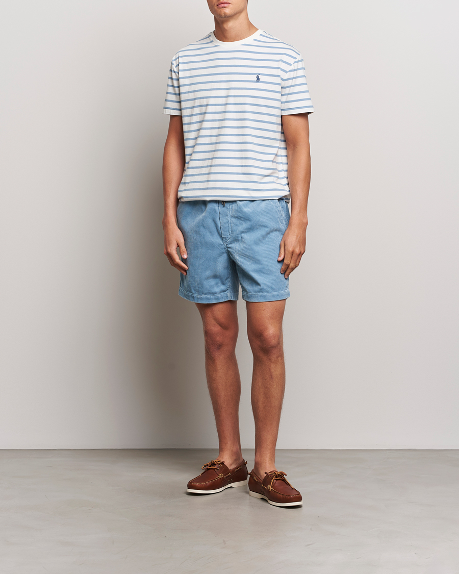 Men | Shorts | Polo Ralph Lauren | Prepster Corduroy Drawstring Shorts Blue Note