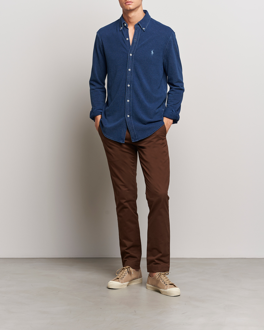 Men | Trousers | Polo Ralph Lauren | Slim Fit Stretch Chinos Branch Brown