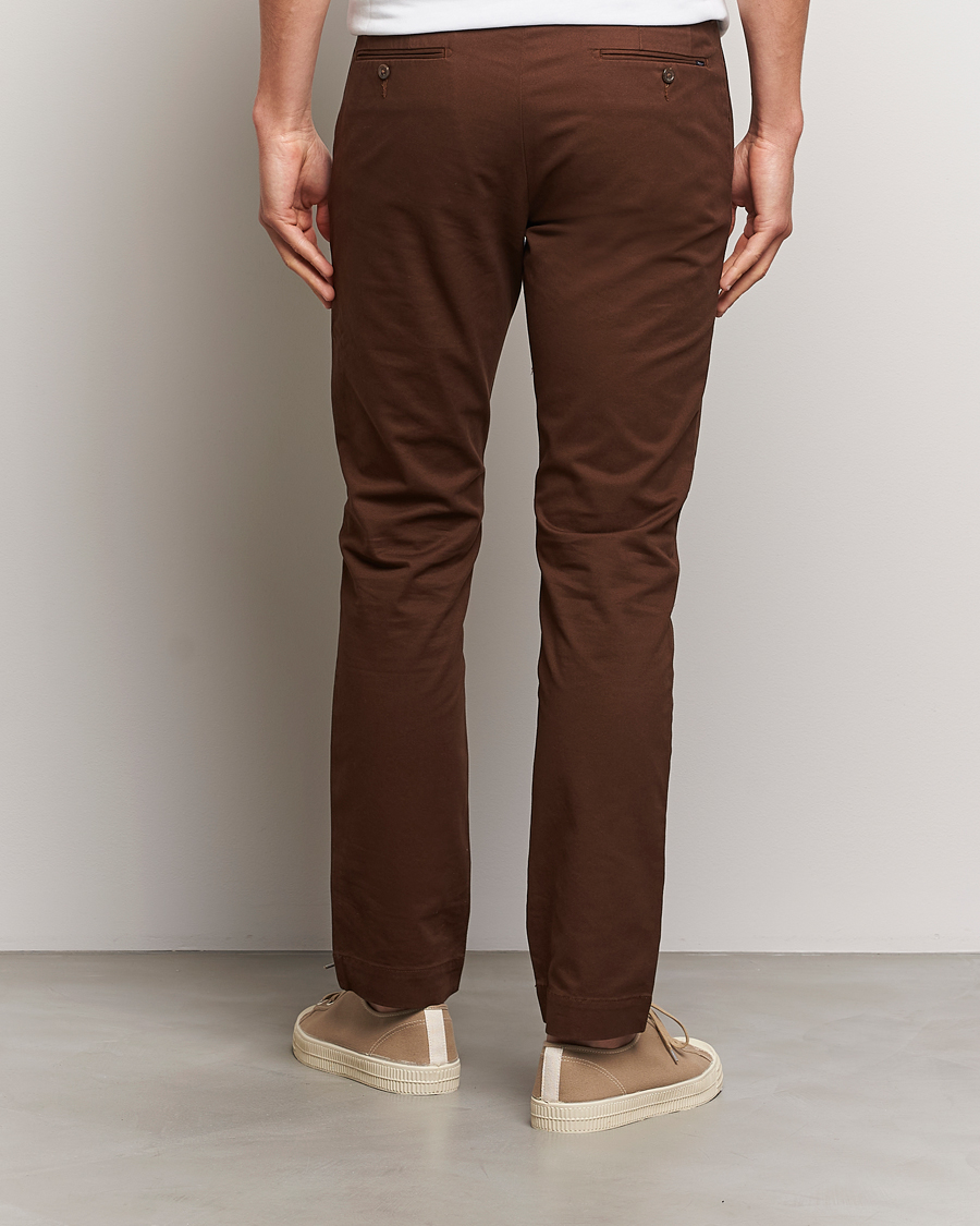 Men | Trousers | Polo Ralph Lauren | Slim Fit Stretch Chinos Branch Brown