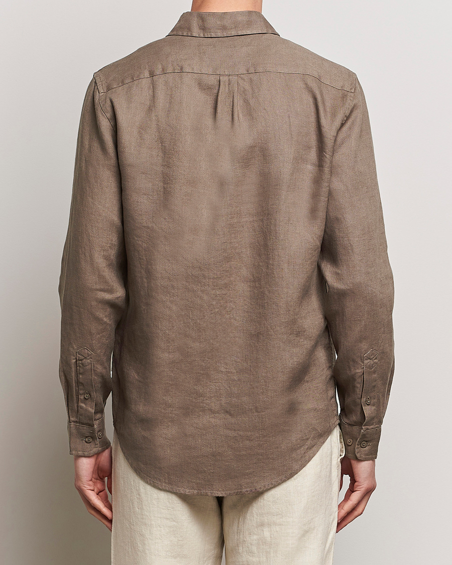 Men | Shirts | Samsøe Samsøe | Liam Linen Shirt Bungee Cord