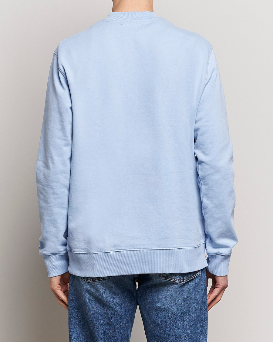 Men | Sweaters & Knitwear | Samsøe Samsøe | Norsbro Crew Neck Sweatshirt Brunnera Blue