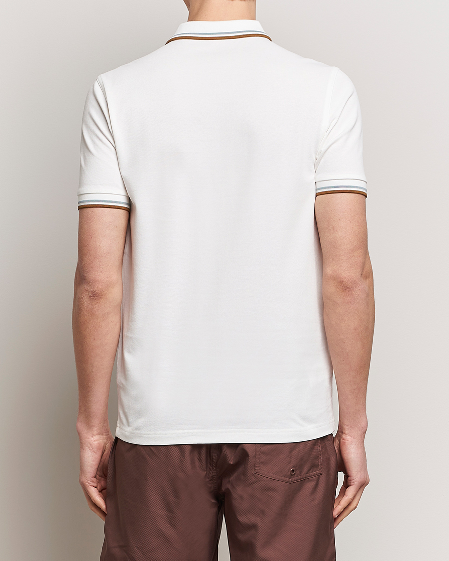 Men | Polo Shirts | Fred Perry | Twin Tipped Polo Shirt Snow White