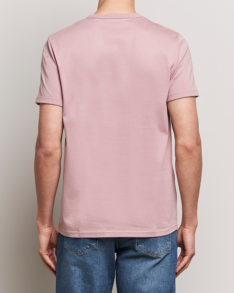 Men | T-Shirts | Fred Perry | Ringer T-Shirt Dusty Rose Pink