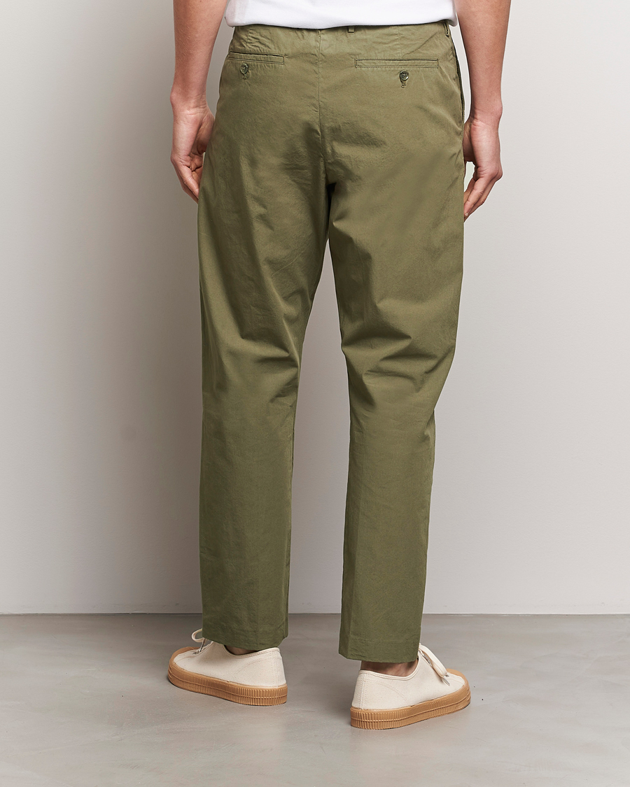 Men | Trousers | NN07 | Bill Cotton Trousers Capers Green