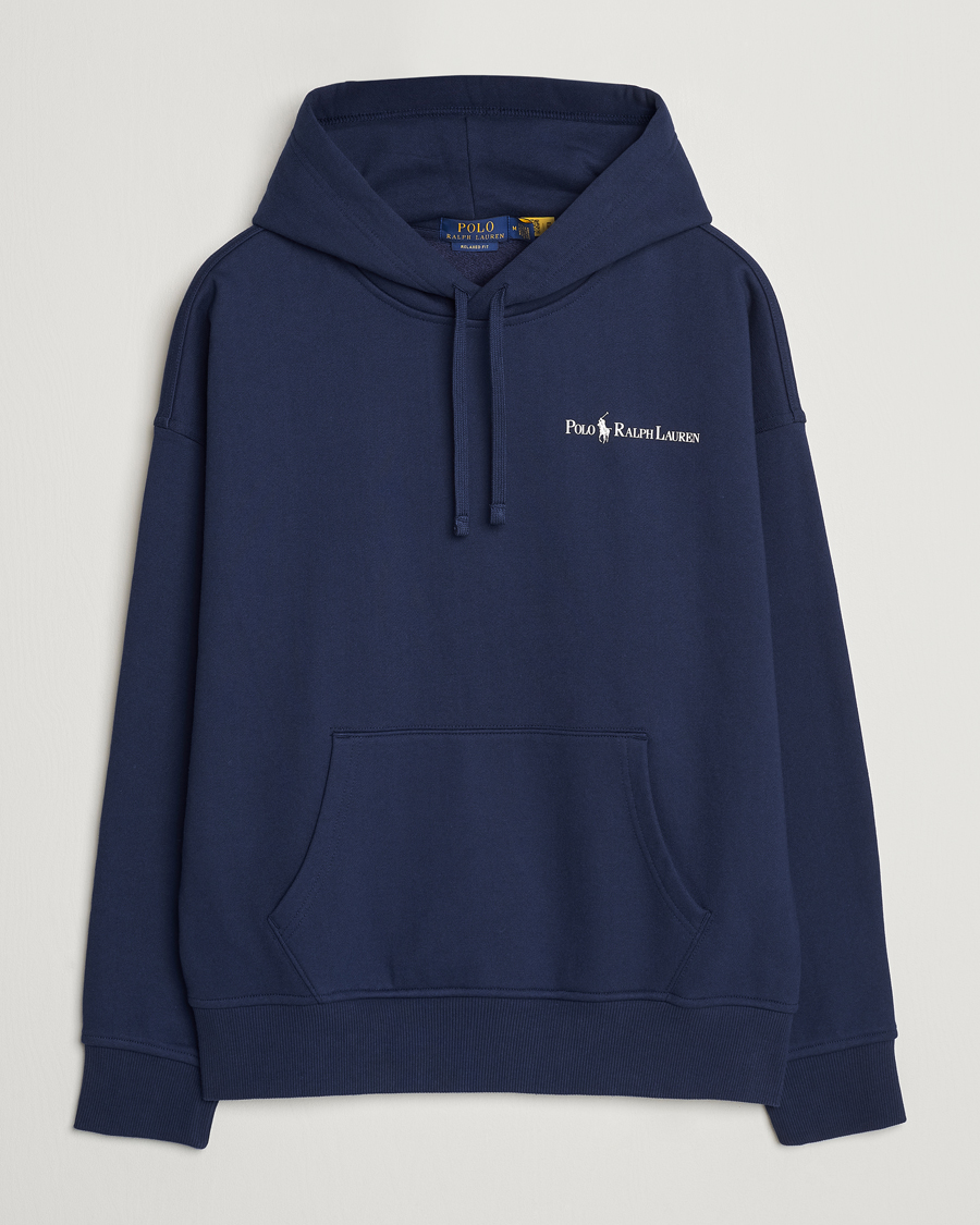 Men | Sweaters & Knitwear | Polo Ralph Lauren | Heavy Fleece Hoodie Cruise Navy