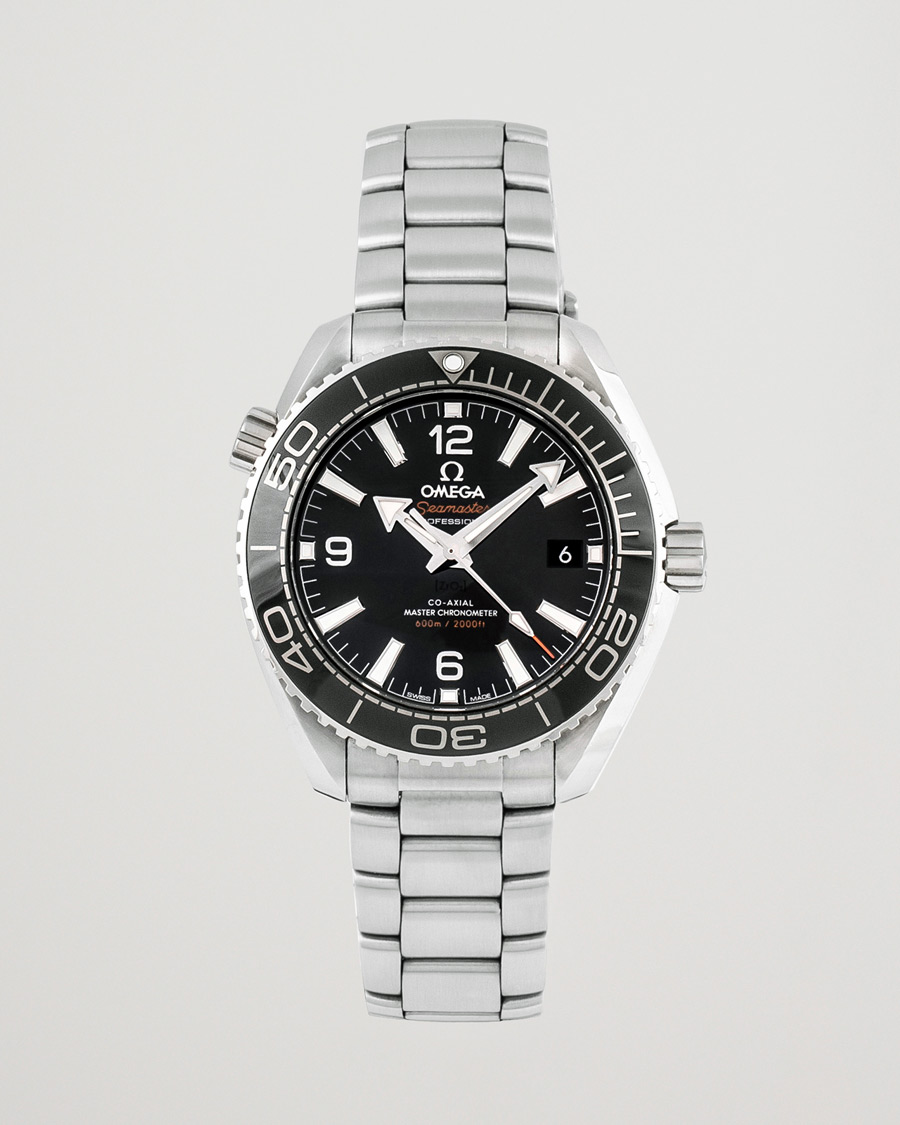 Men | Omega Pre-Owned Seamaster Planet Ocean Silver | Omega Pre-Owned | Seamaster Planet Ocean Silver