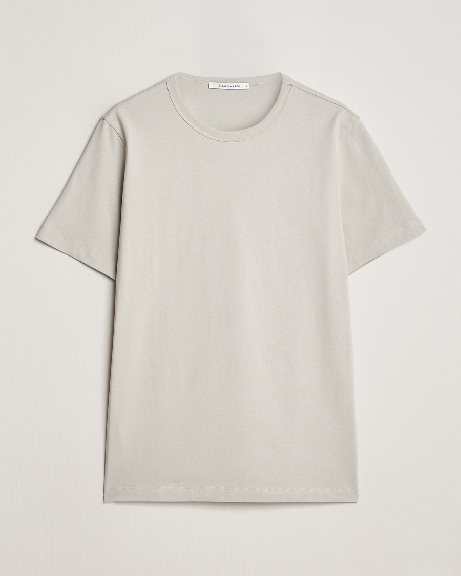 Men | T-Shirts | A Day's March | Heavyweight T-Shirt Dove