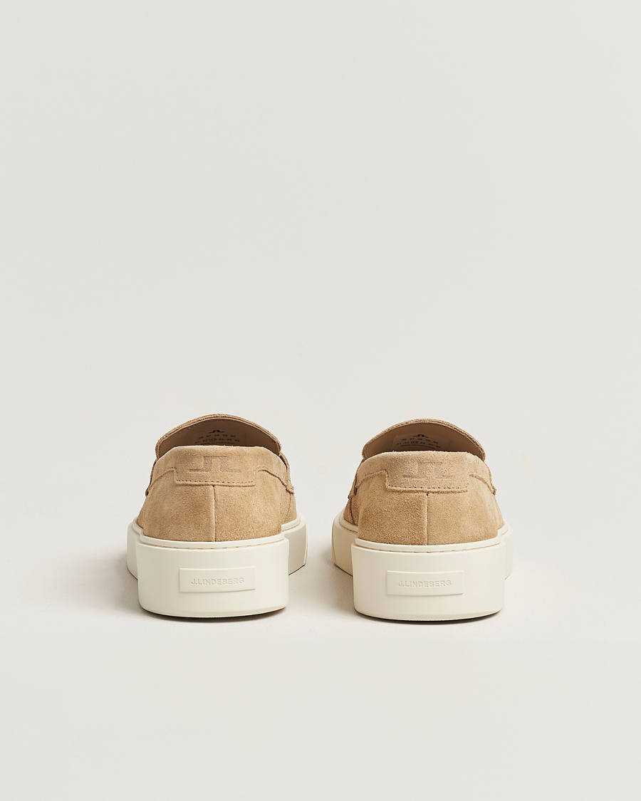 Men | J.Lindeberg Mauri Suede Loafer Safari Beige | J.Lindeberg | Mauri Suede Loafer Safari Beige