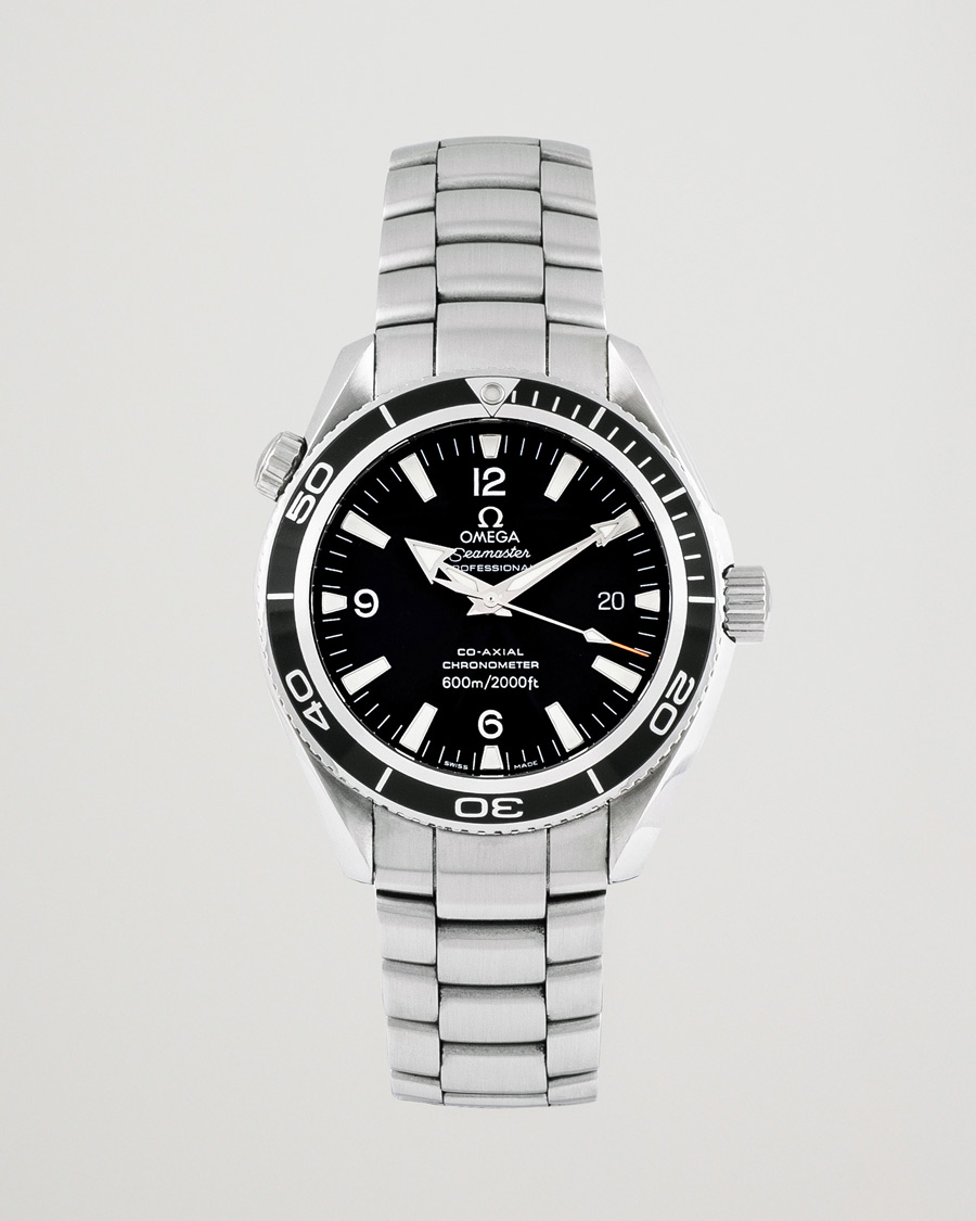 Men | Omega Pre-Owned Seamaster Planet Ocean 2201.50.00 Silver | Omega Pre-Owned | Seamaster Planet Ocean 2201.50.00 Silver
