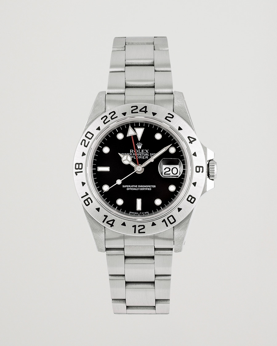 Men | Rolex Pre-Owned Explorer II 16570 Silver | Rolex Pre-Owned | Explorer II 16570 Silver