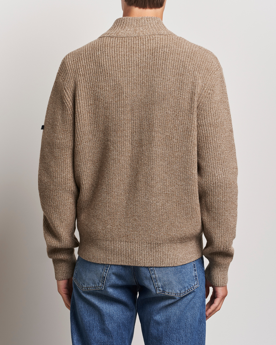 Men | Sweaters & Knitwear | A.P.C. | Heath Merino Wool Cardigan Marron Chine