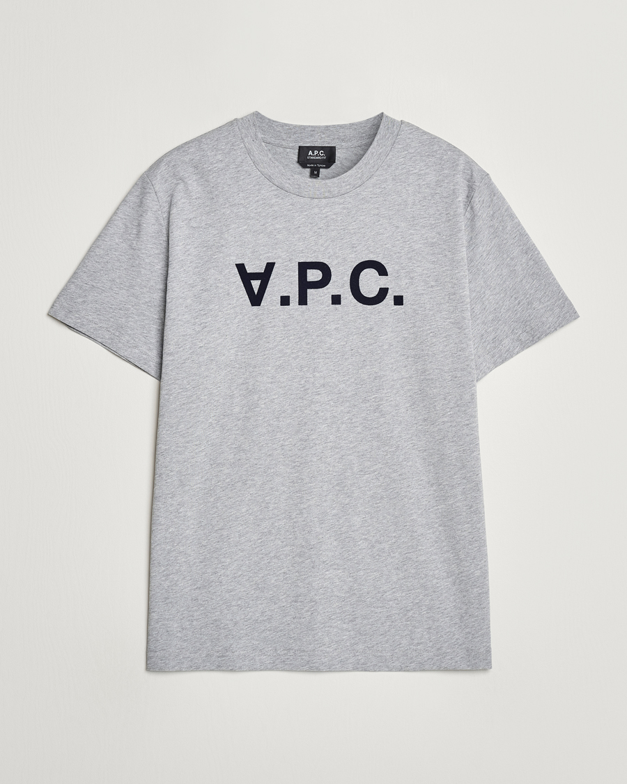 Men | T-Shirts | A.P.C. | VPC T-Shirt Heather Grey