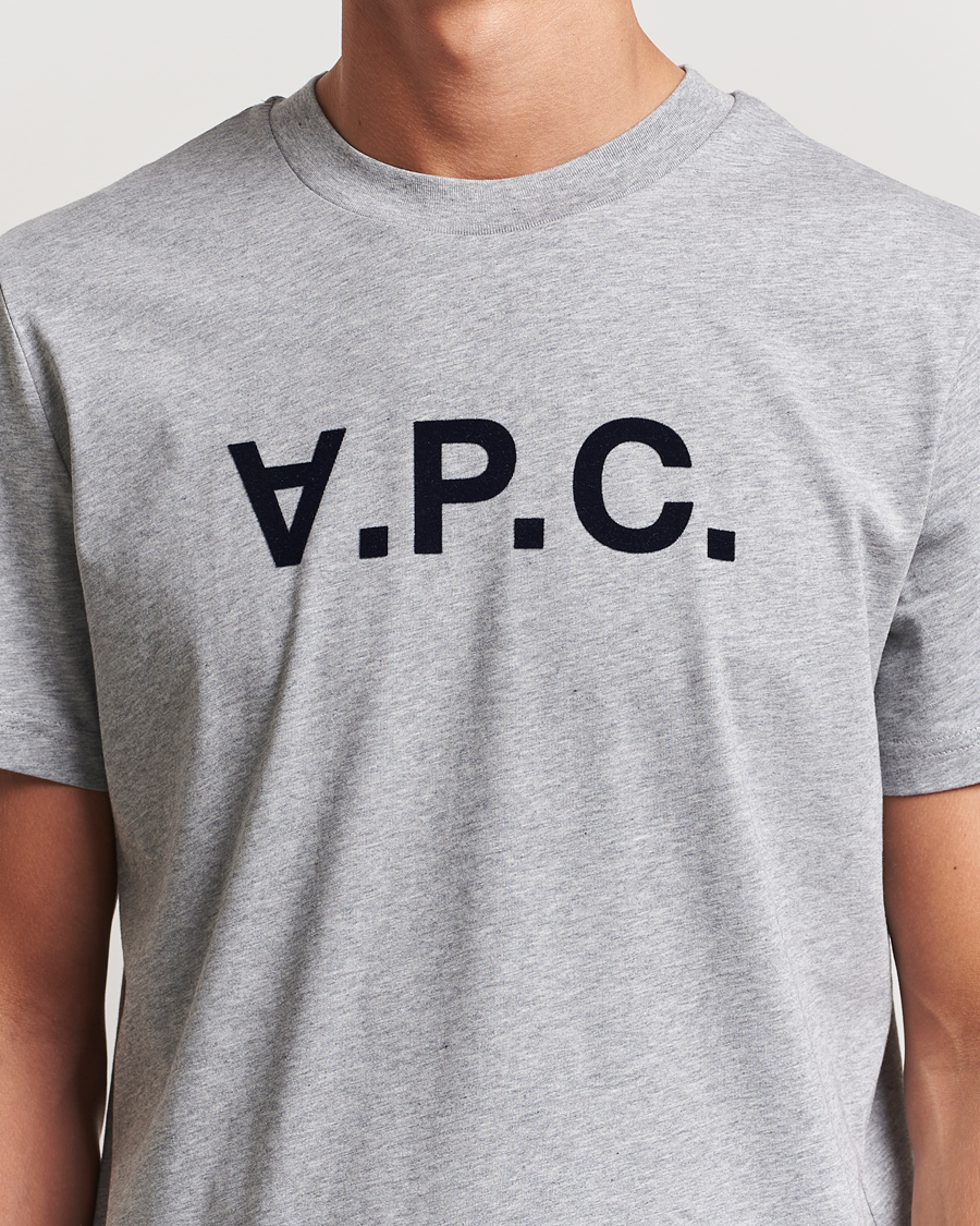 Men | T-Shirts | A.P.C. | VPC T-Shirt Heather Grey