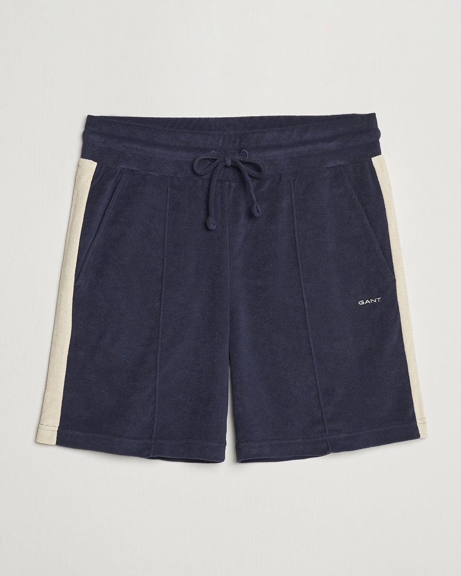 Men | Shorts | GANT | Towelling Shorts Evening Blue