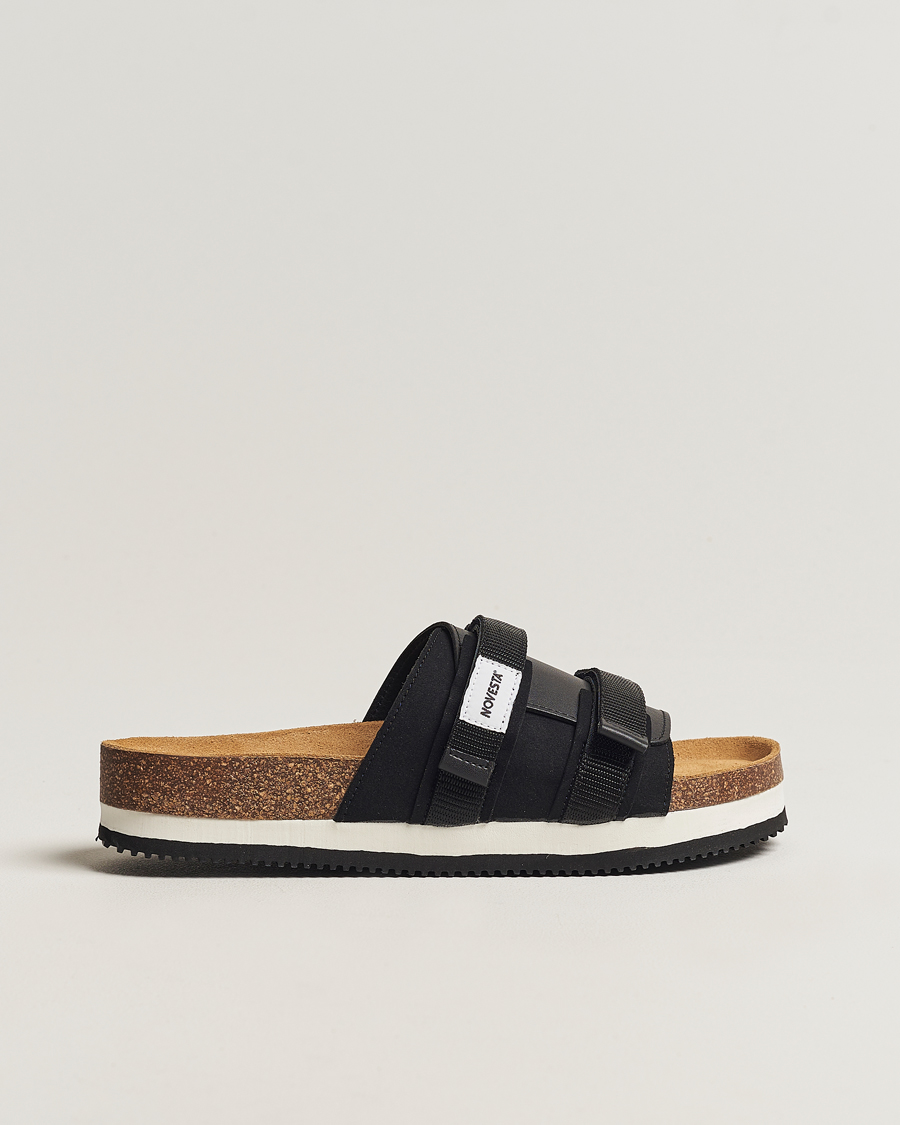 Men | Novesta Partisan Sandal Black | Novesta | Partisan Sandal Black