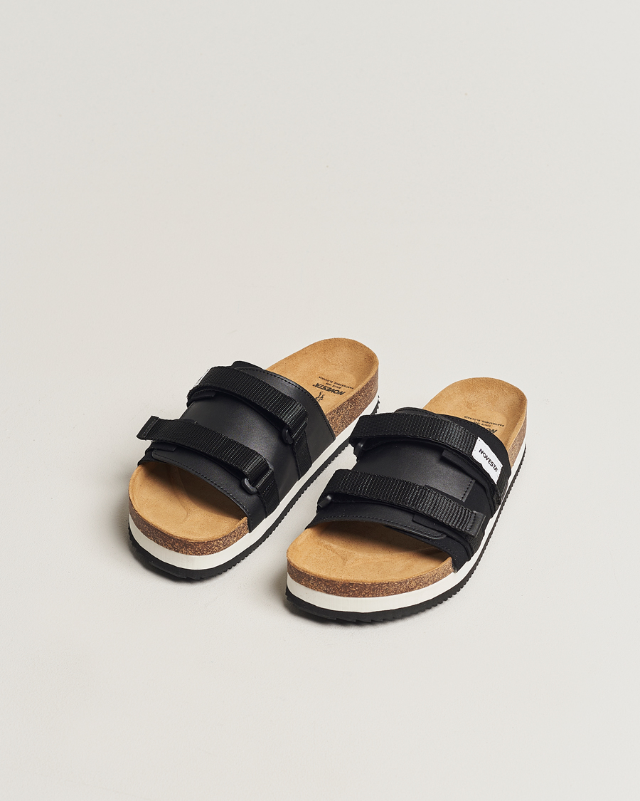 Men | Novesta Partisan Sandal Black | Novesta | Partisan Sandal Black