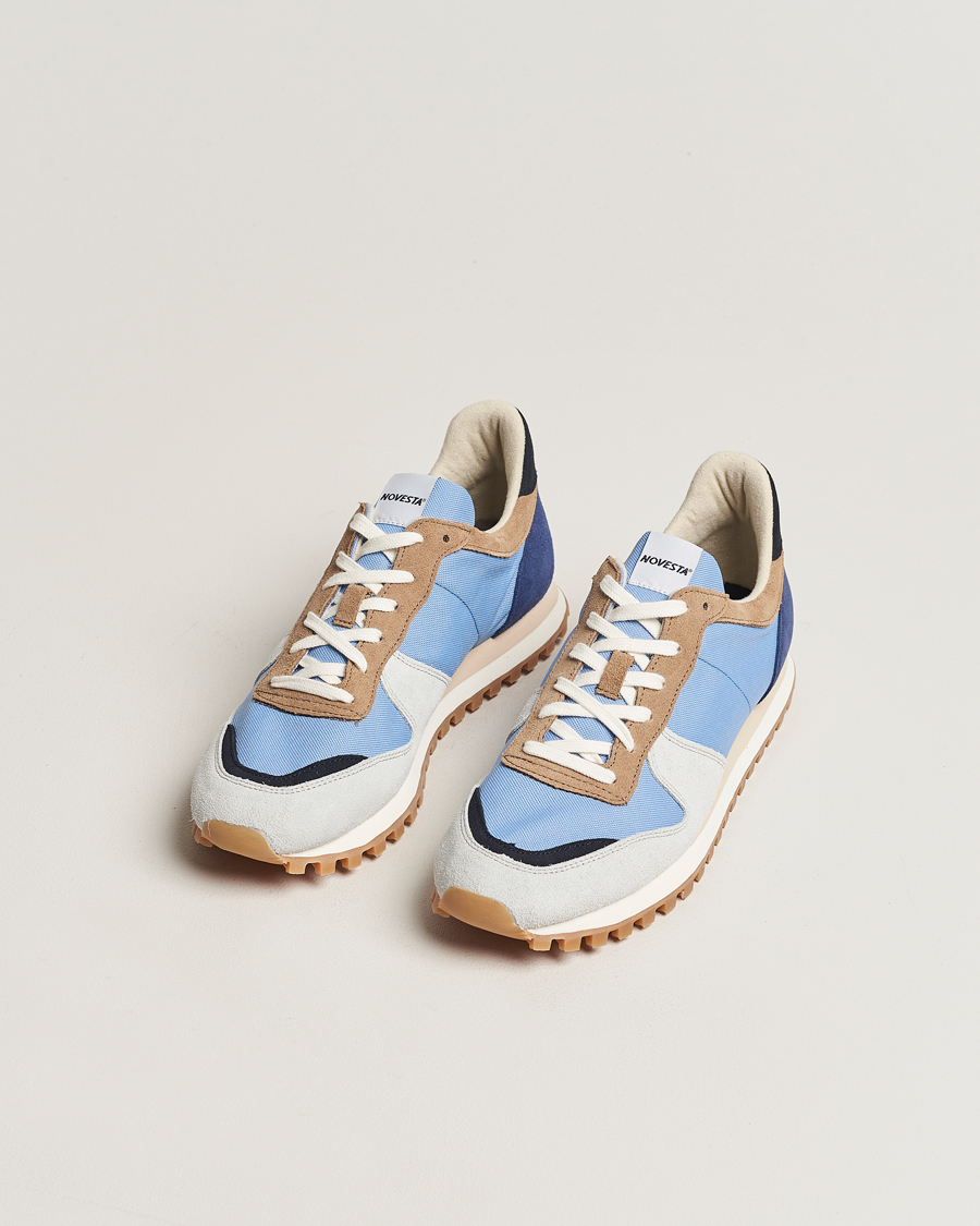 Men | Novesta Marathon Trail Running Sneaker Beige Sky | Novesta | Marathon Trail Running Sneaker Beige Sky