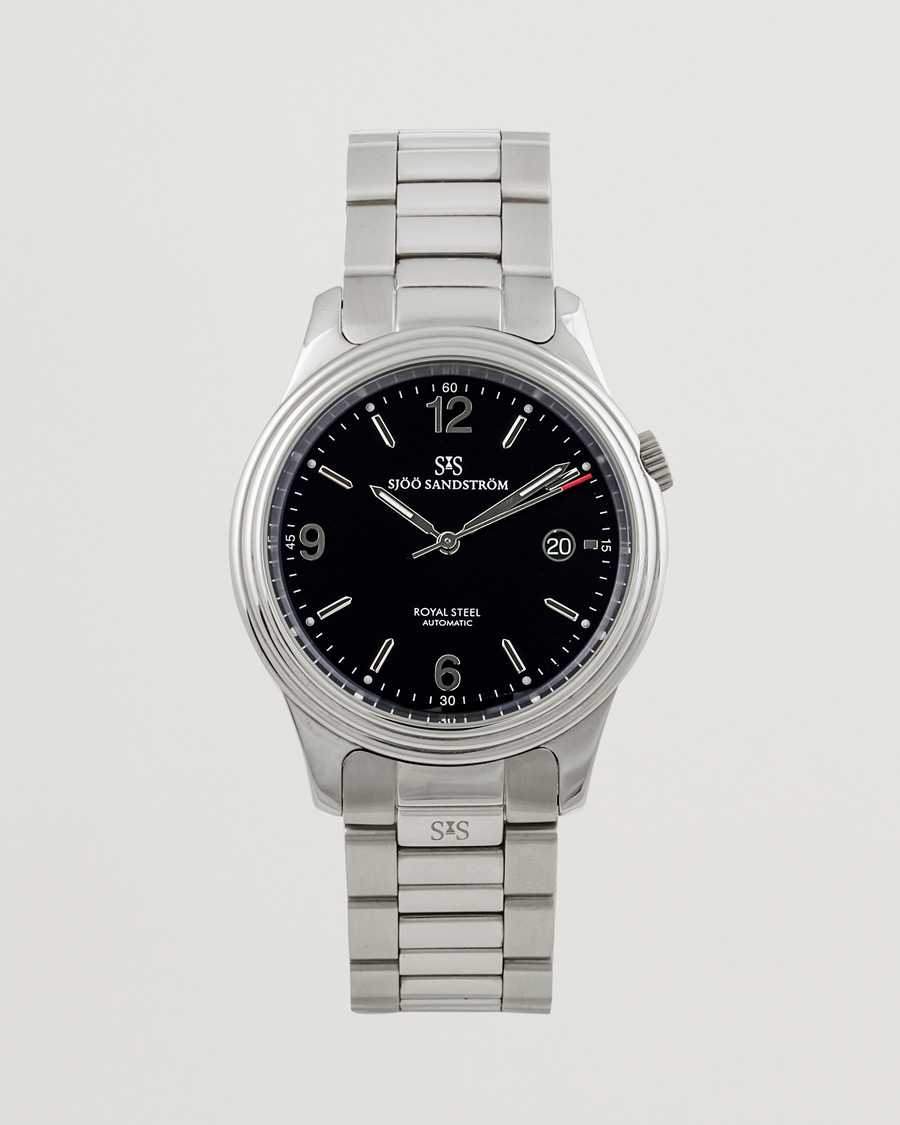 Men | Pre-Owned & Vintage Watches | Sjöö Sandström Pre-Owned | Royal Steel 41mm Silver
